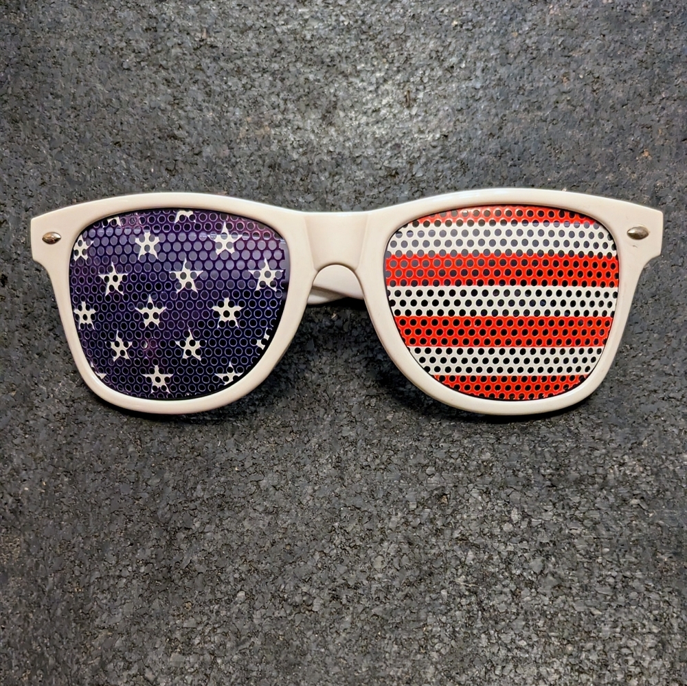 USA Sunglasses Patriotic Shades Red White and Blue 4th of July Sunglasses